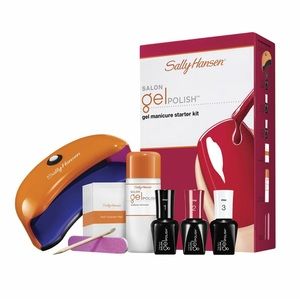 Sally Hansen Gel Manicure Starter Kit-Red My Lips